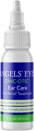 Angel's Eyes Zinc-Otic Ear Relief Treatment for Dogs & Cats, 1-oz
