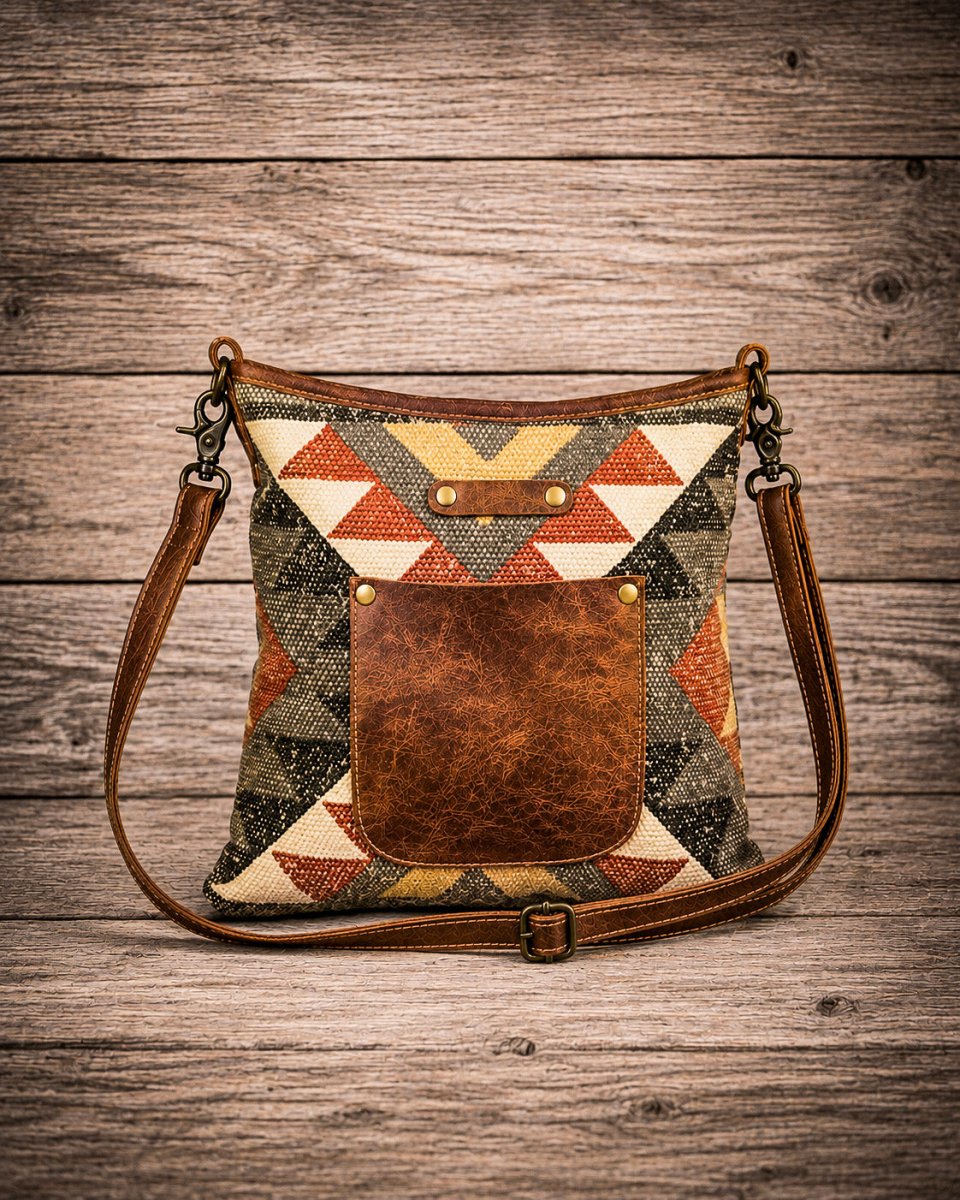Angle-Tangle Crossbody Bag by Myra Bag