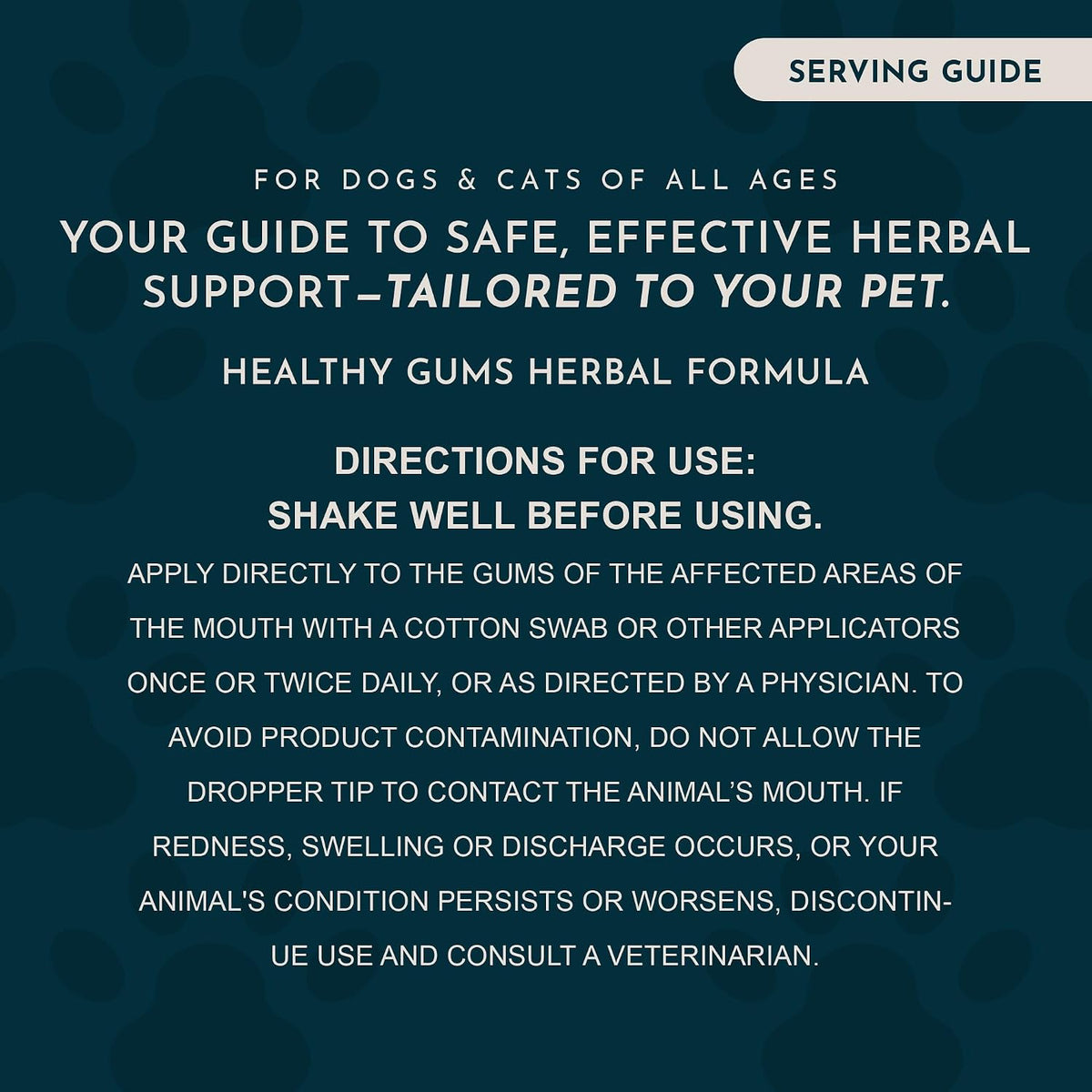 Animal Essentials Herbal Formula Healthy Gums for Dogs & Cats, 1-oz