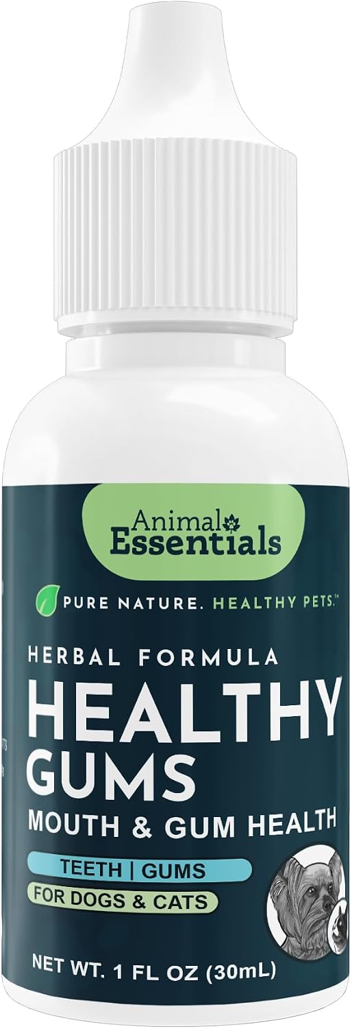 Animal Essentials Herbal Formula Healthy Gums for Dogs & Cats, 1-oz