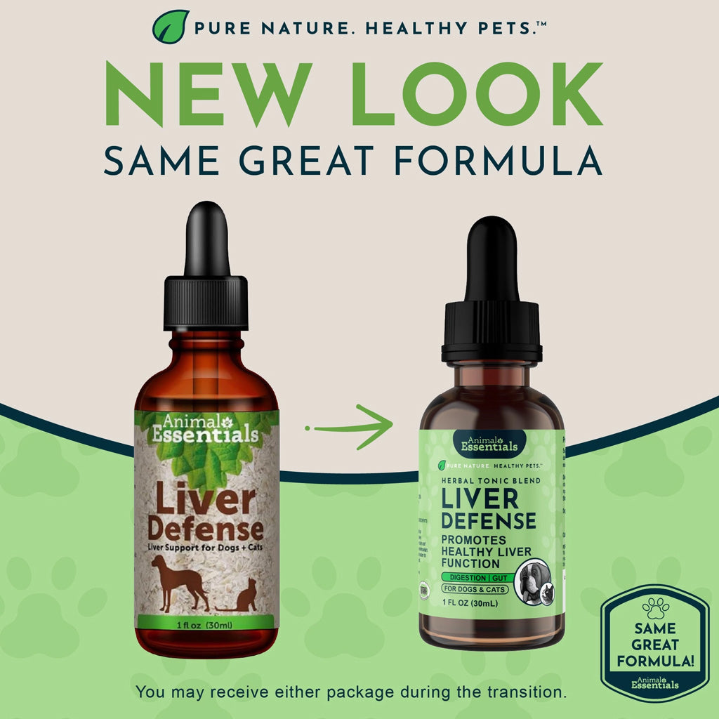 Animal Essentials Herbal Tonic Blend Liver Defense for Dogs & Cats