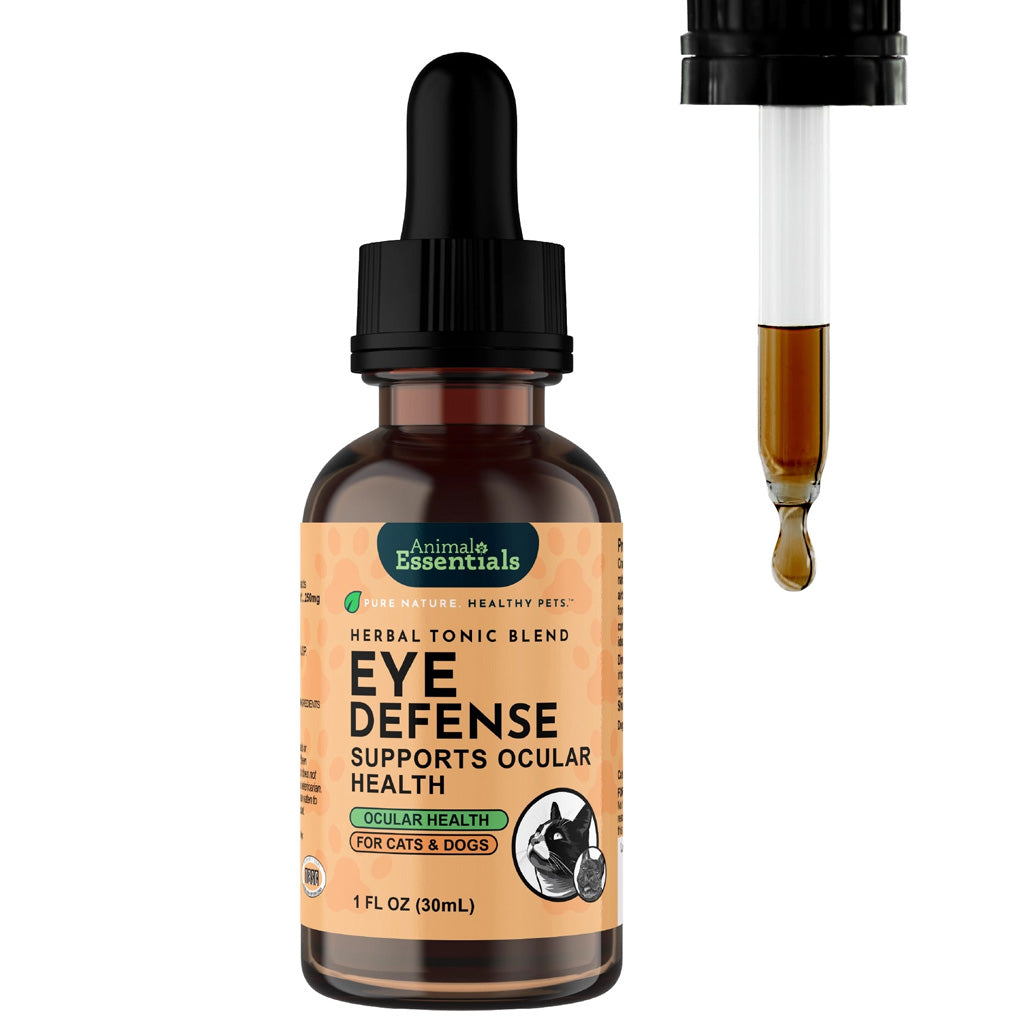 Animal Essentials Herbal Tonic Eye Defense Supports Ocular Health for Dogs & Cats