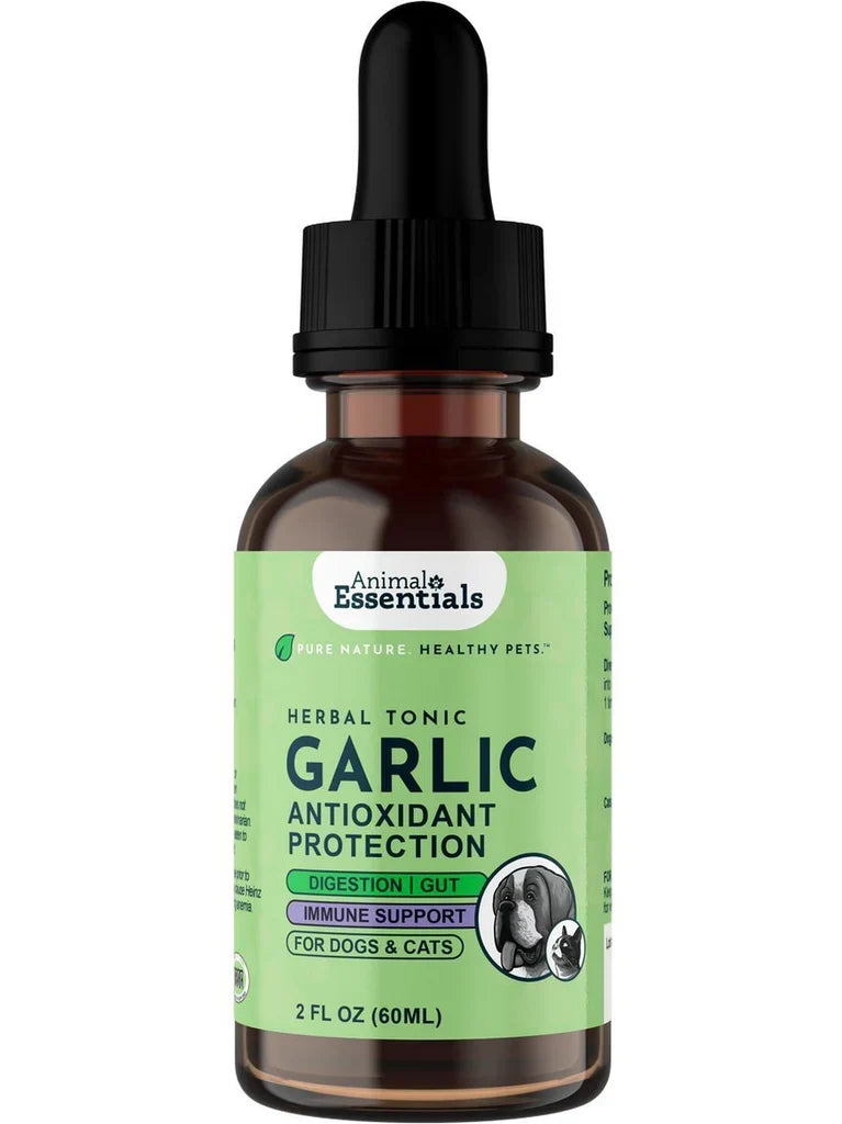 Animal Essentials Herbal Tonic Garlic Antioxidant Protection for Dogs & Cats