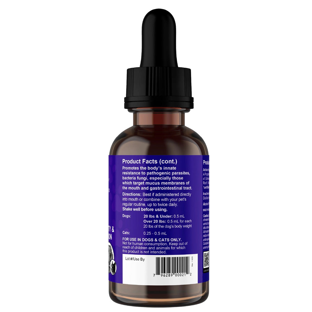 Animal Essentials Herbal Tonic Resist & Renew Boosts Immunity & Toxin Elimination for Dogs & Cats