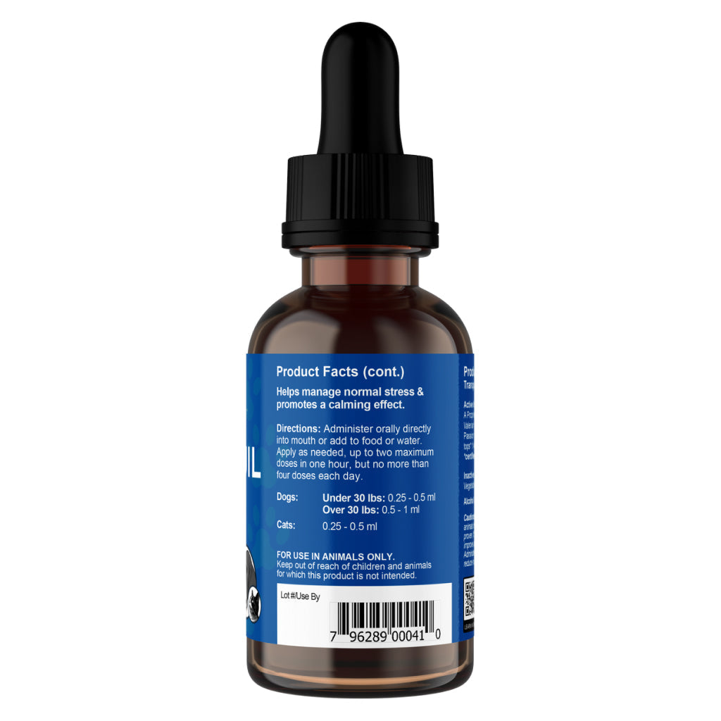 Animal Essentials Tranquil Times Herbal Tonic to Manage Stress & Calm for Dogs & Cats
