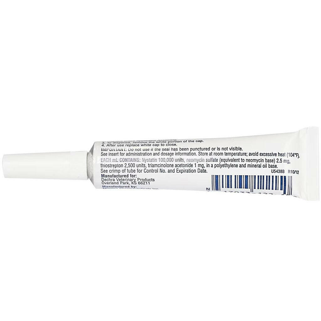 Animax Ointment for Dogs & Cats (Nystatin, Neomycin Sulfate, Thiostrepton, Triamcinolone Acetonide)