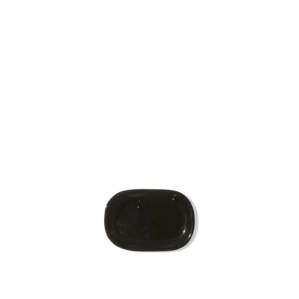 Merci / Plate N° 4 Small / Dark Blue