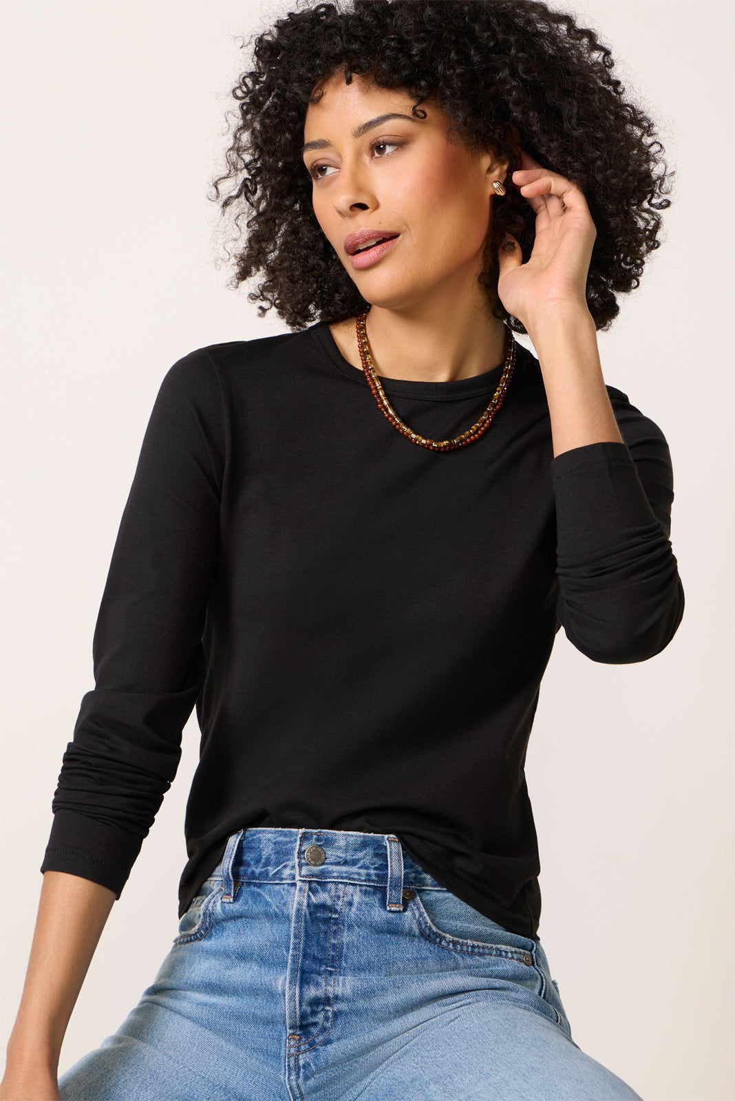 Women's Bianca Long Sleeve Baby T-Shirt