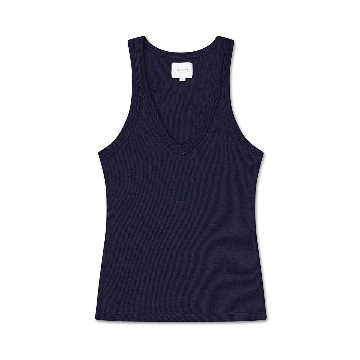 Women's Mick V-Neck Tank Top In Navy