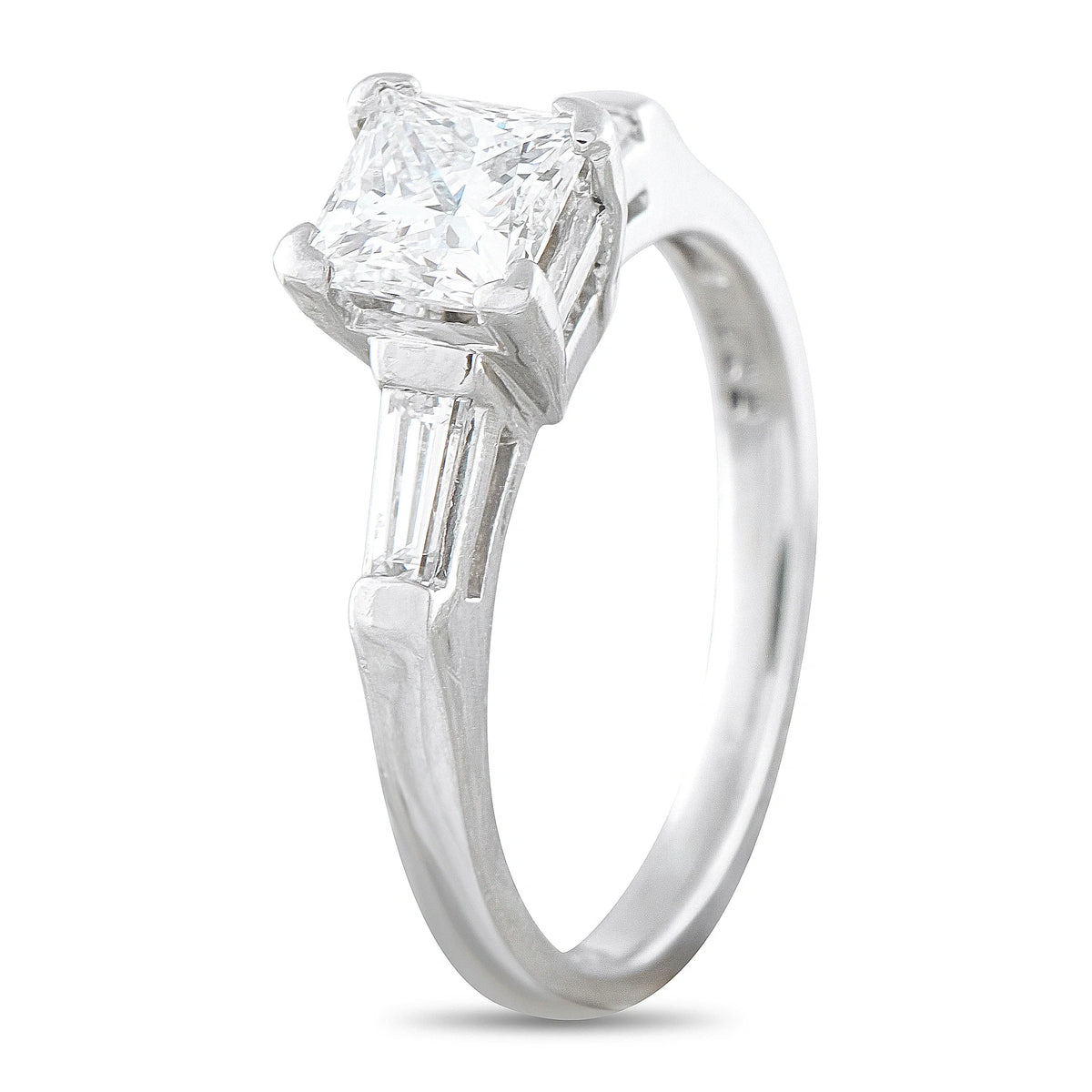 LB Exclusive Platinum 1.22ct Diamond Engagement Ring MF25-072826