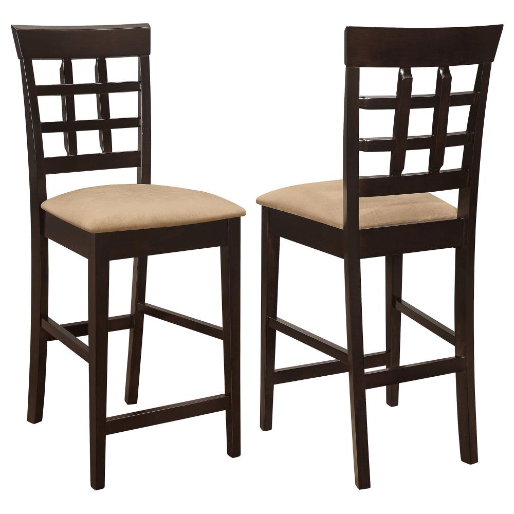 Modern Counter Height Dining Stools with Padded Seats and Durable Construction