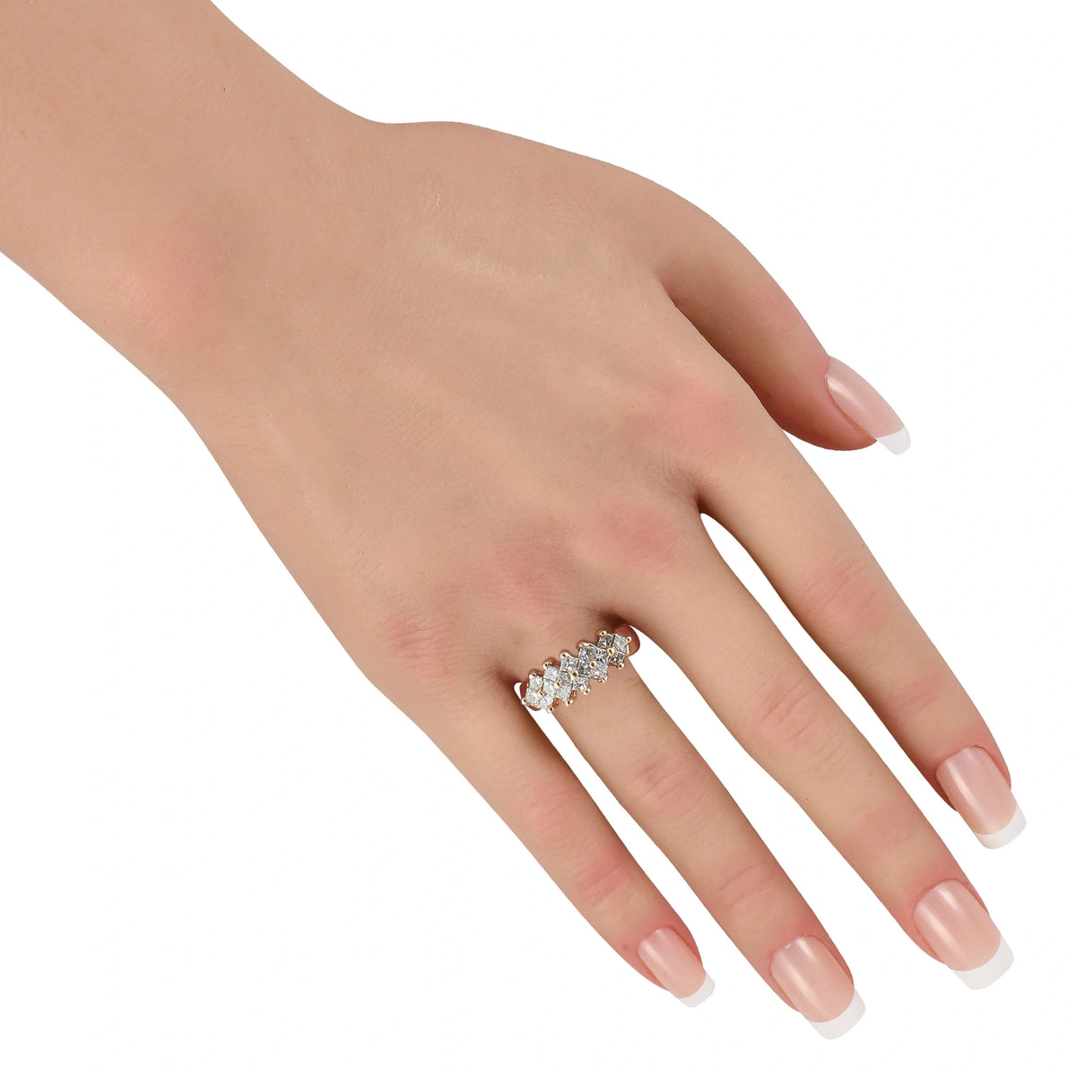 LB Exclusive 14K Yellow Gold 1.60ct Diamond Ring MF05-081226