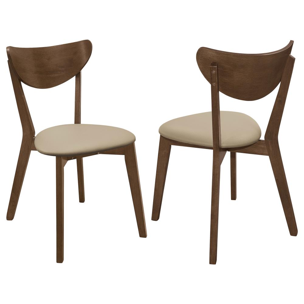 Classic Modern Dining Chairs with Curved Back Designs for Kitchen and Dining Spaces