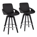 Minimalist Swivel Counter Seating
