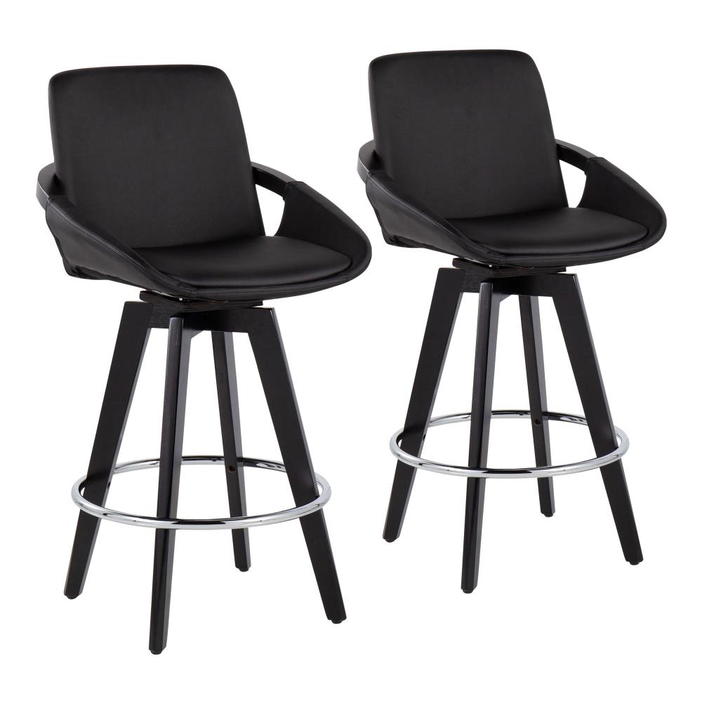 Minimalist Swivel Counter Seating