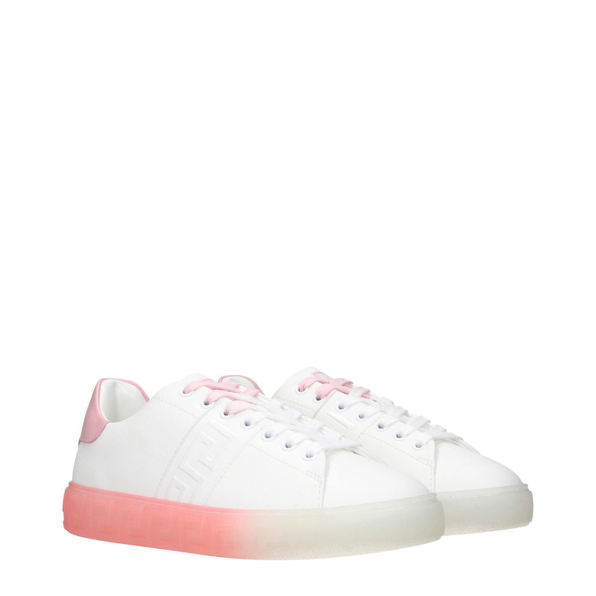 Versace Leather Low Top Women's Sneakers