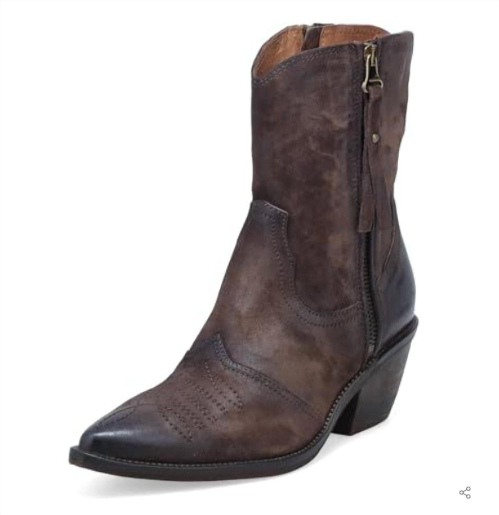 Women's Clint Suede Boot In Brown