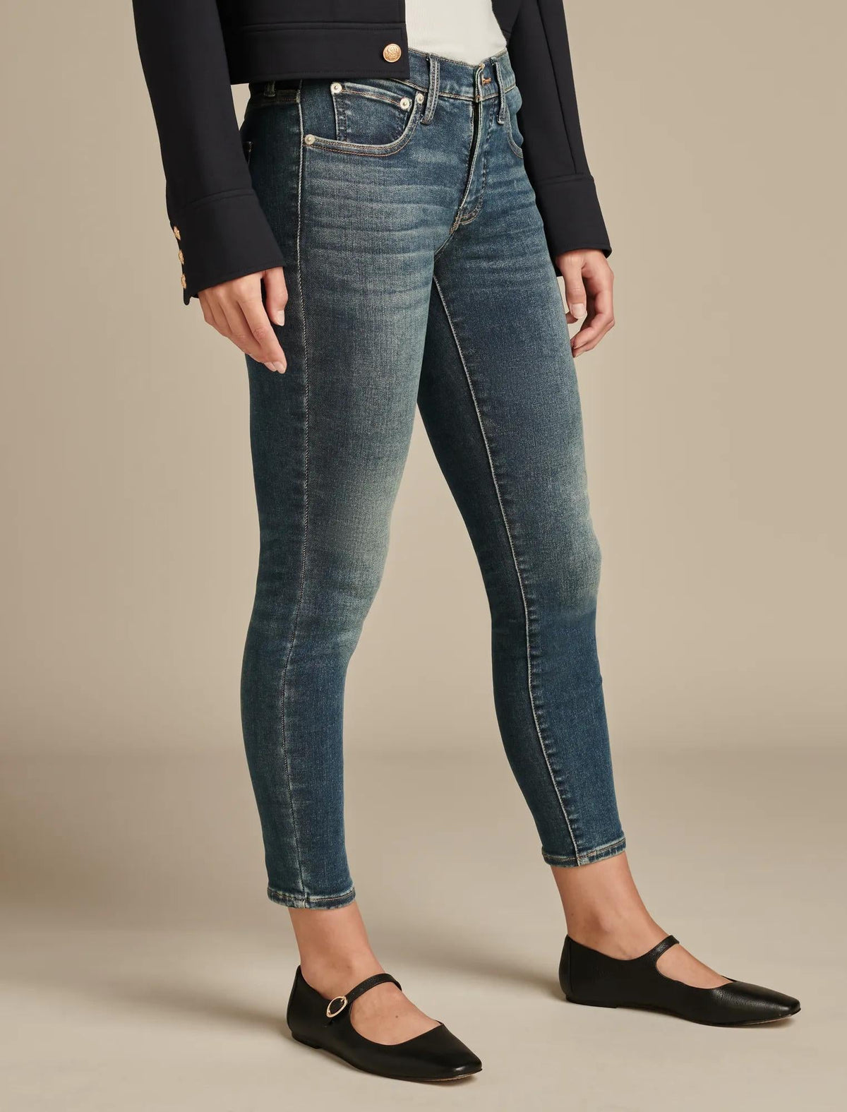 Lucky Brand Women's Mid Rise Ava Skinny
