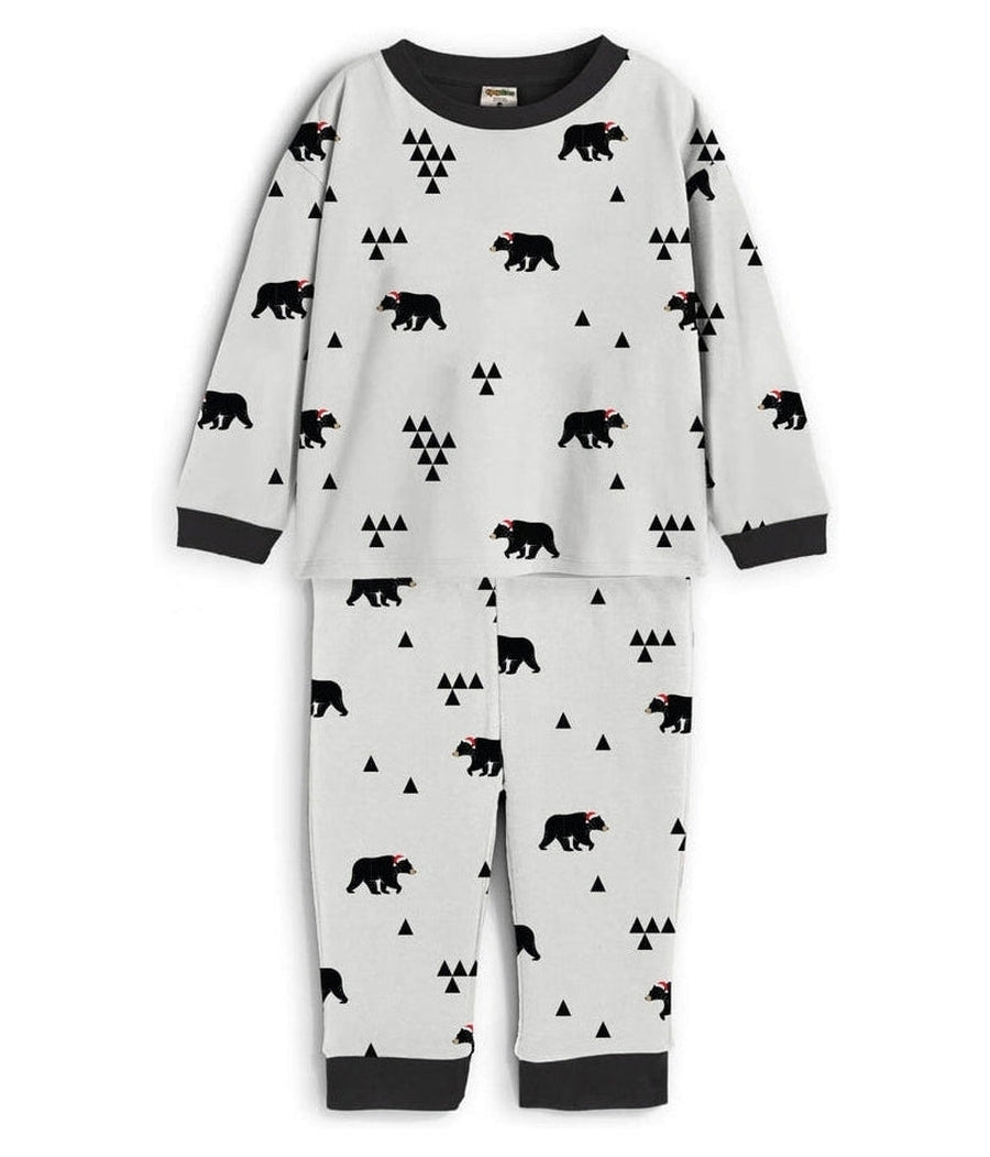 Toddler Boy's Beary Christmas Crew Neck Pajama Set