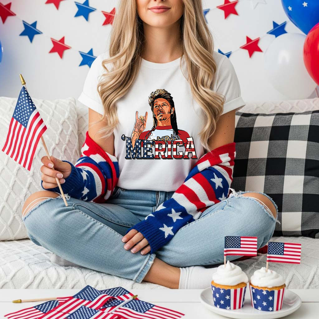 Joe Dirt Simple Loose Round Neck Ladies T-Shirt