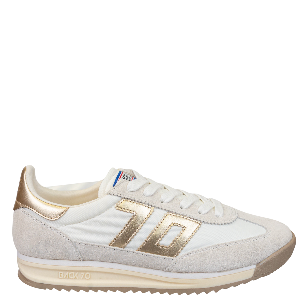 BARKLEY JOGGER in METALLIC GOLD Sneakers