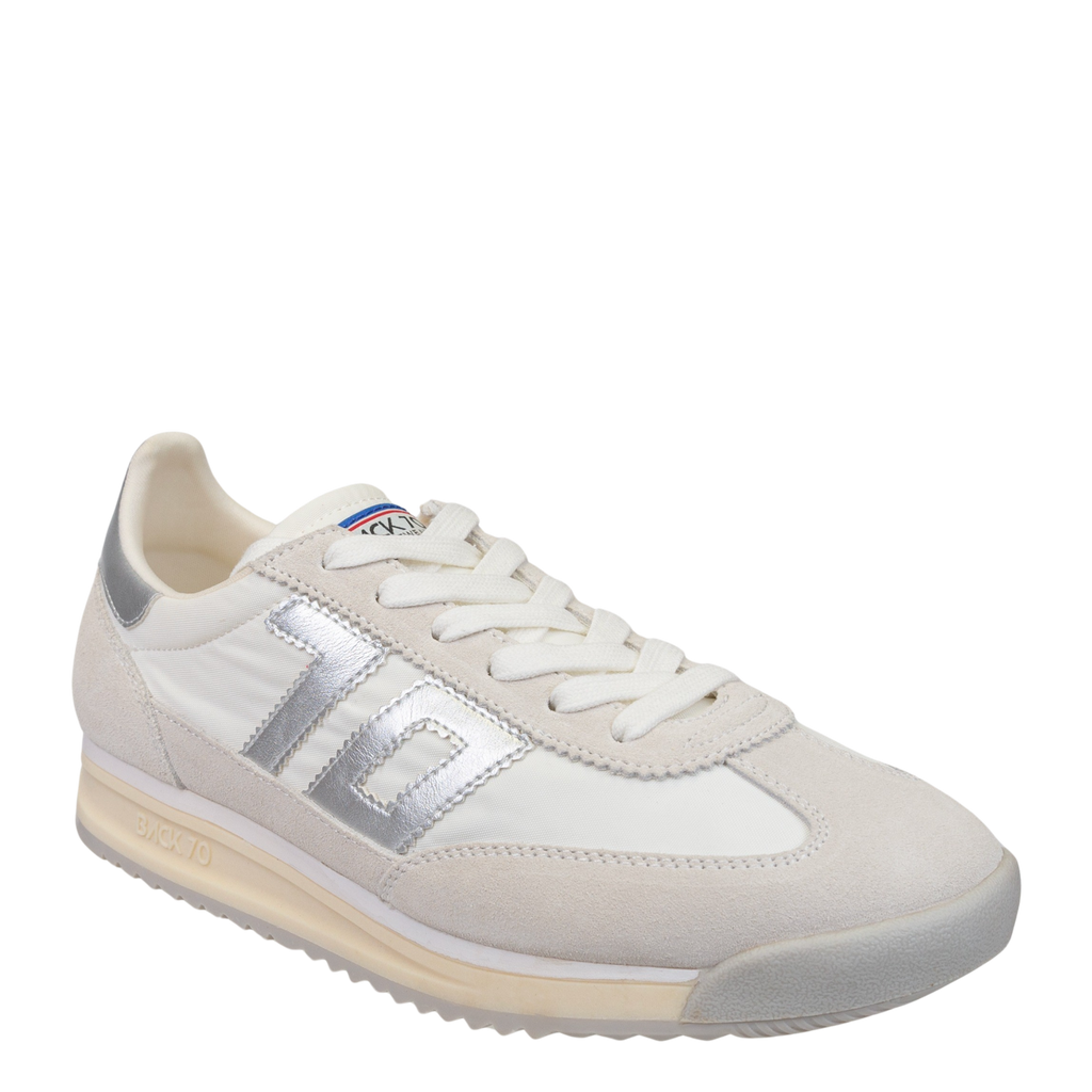 BARKLEY JOGGER in METALLIC SILVER Sneakers