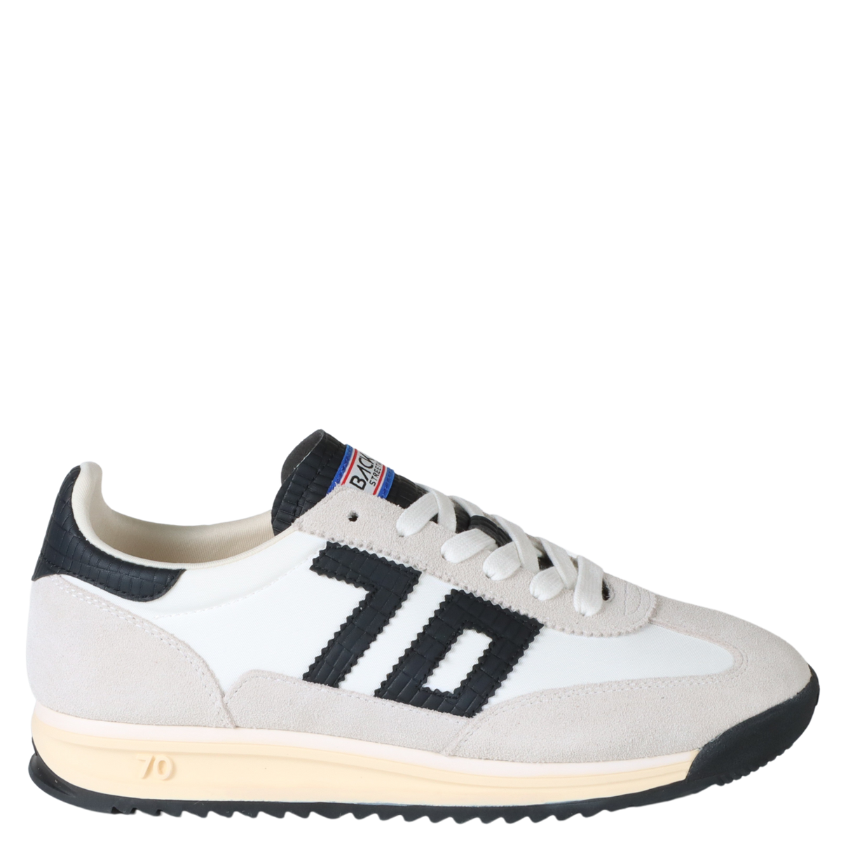 BARKLEY JOGGER in WHITE BLACK Sneakers