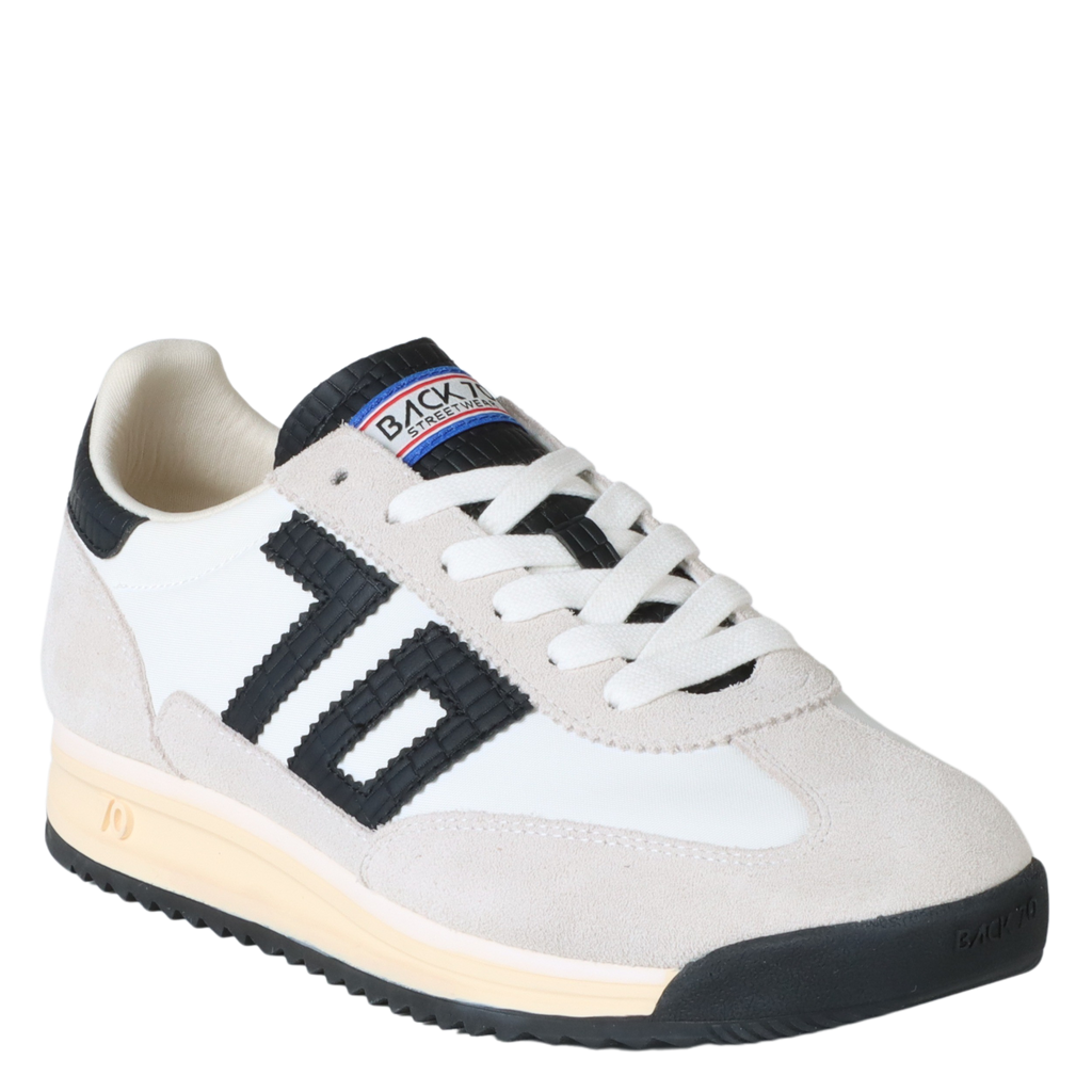 BARKLEY JOGGER in WHITE BLACK Sneakers