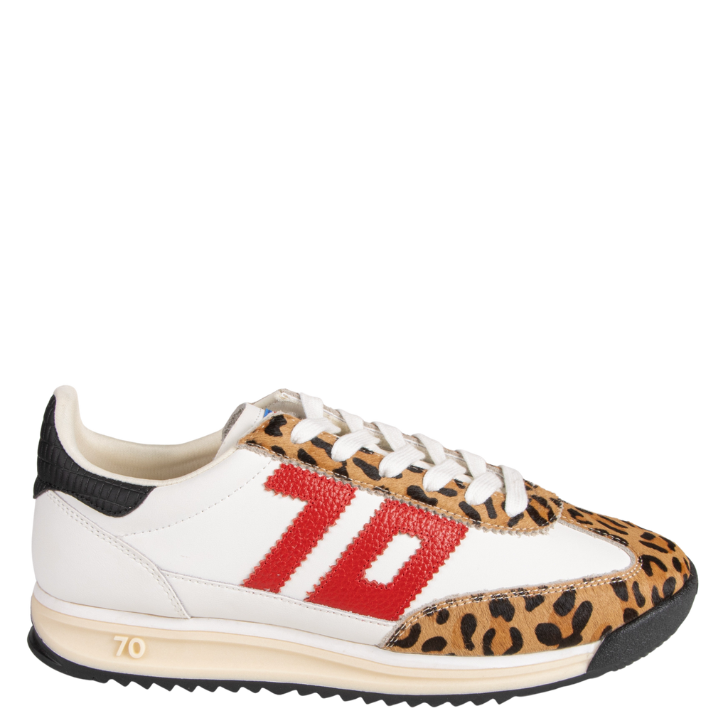 BARKLEY STRIKE in WHITE PONY CAMEL Sneakers