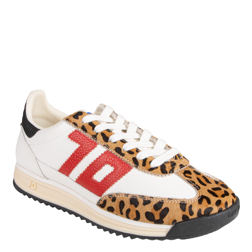 BARKLEY STRIKE in WHITE PONY CAMEL Sneakers