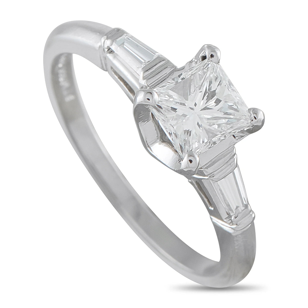 LB Exclusive Platinum 1.17ct Diamond Ring MF08-082026