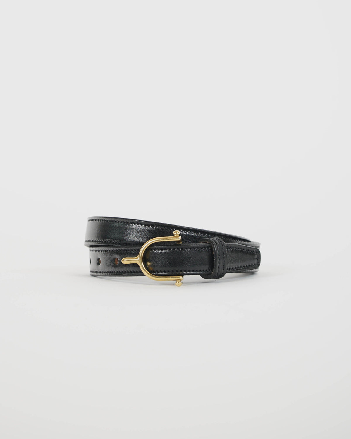 3/4" Spur Leather Belt