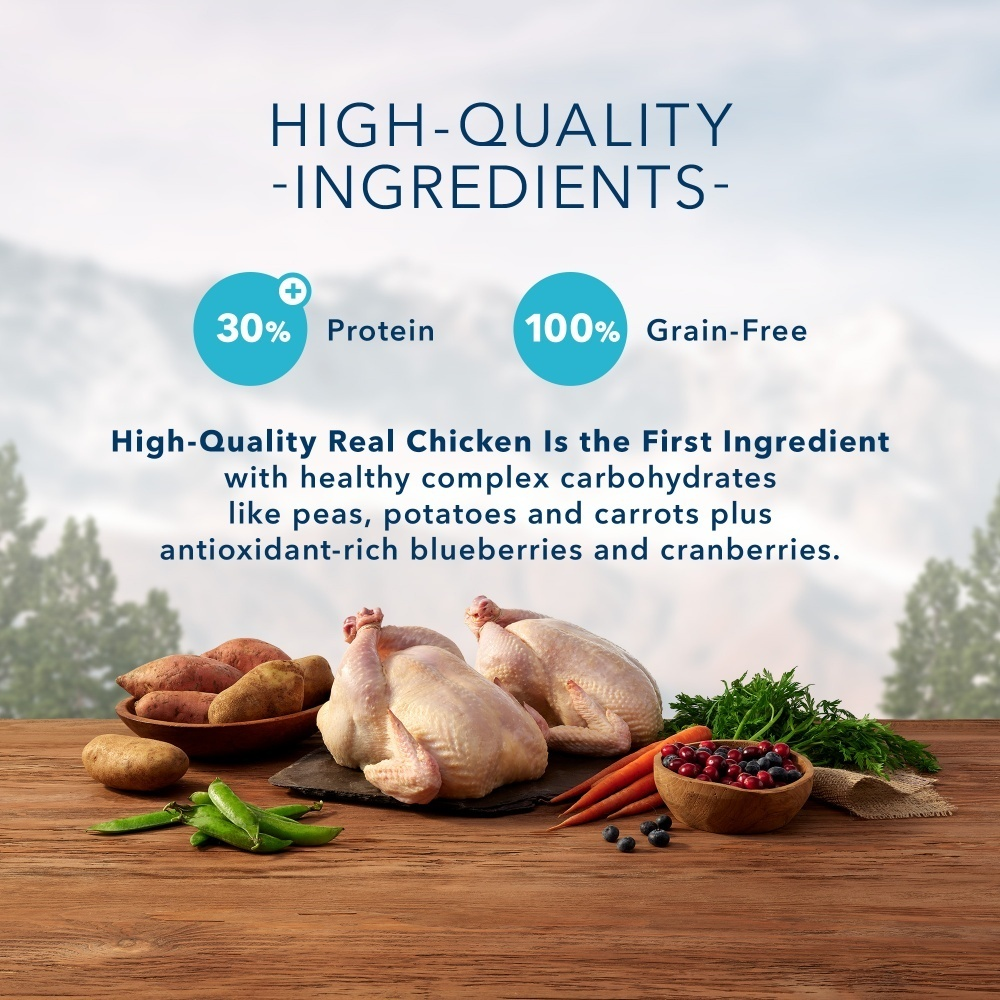 Blue Buffalo Wilderness High-Protein Grain-Free Adult Weight Control Chicken Recipe Dry Cat Food, 11-lb