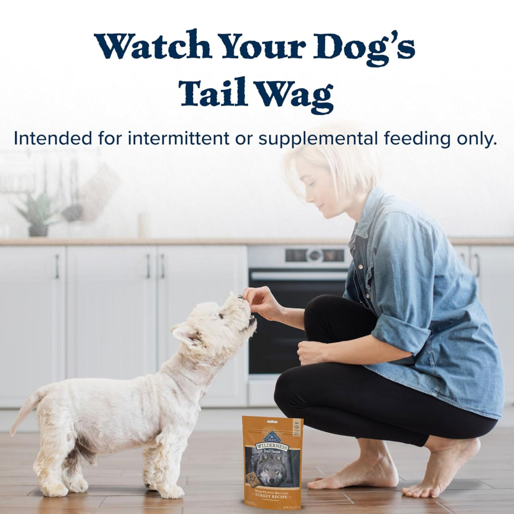 Blue Buffalo Wilderness Trail Treats Turkey Biscuits for Dogs