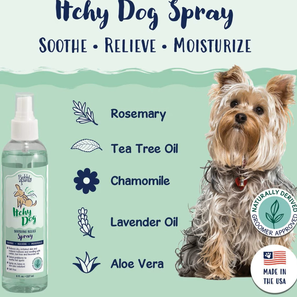 Bobbi Panter Itchy Dog Soothing Relief Spray (8 oz)