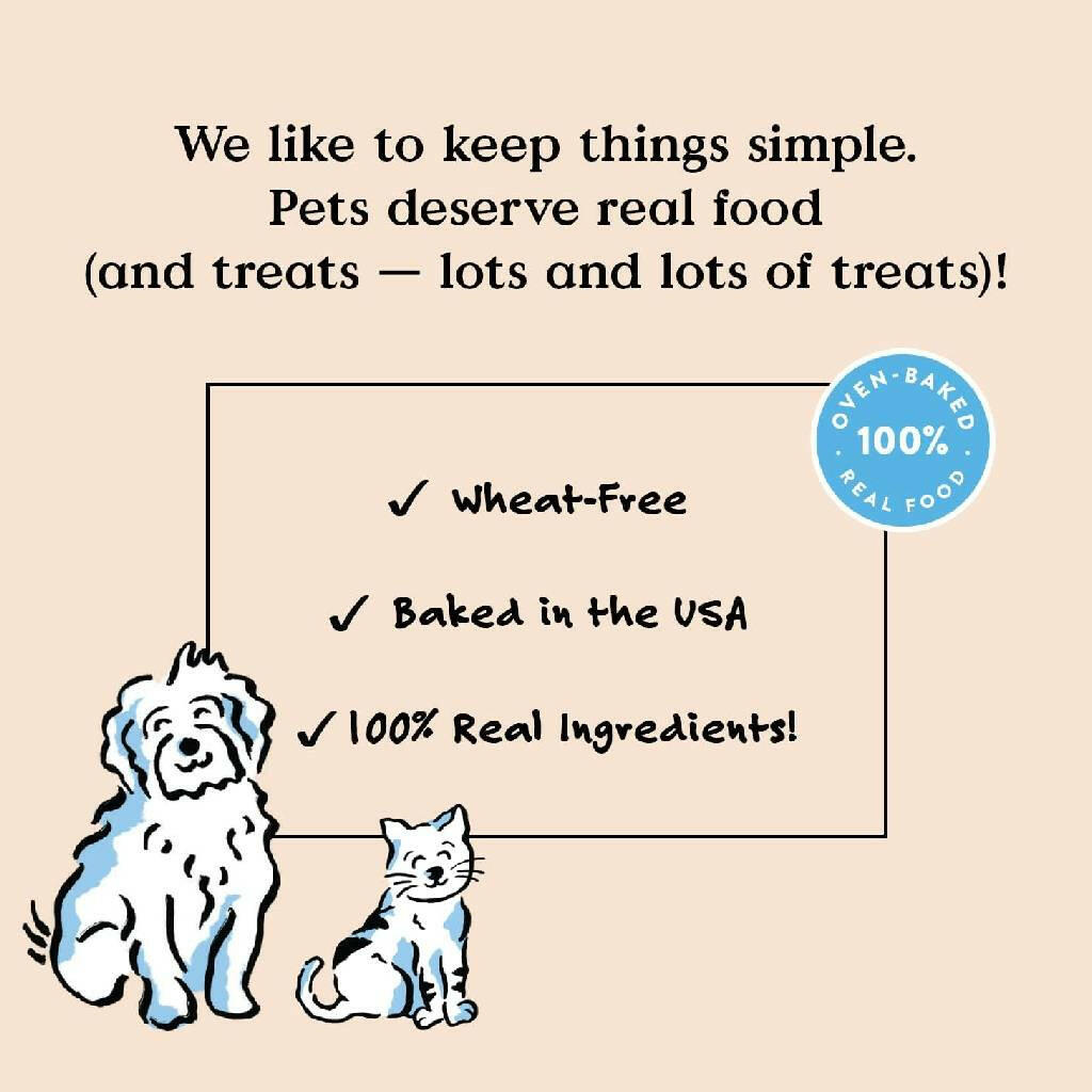 Bocce's Bakery Bedtime Tea Crunchy Biscuits Treats For Dog (5 oz)