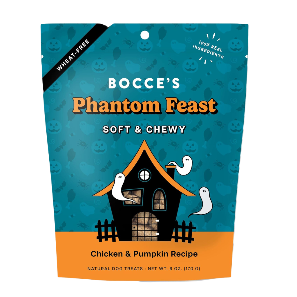 Bocce's Bakery Phantom Feast Soft & Chewy Dog Treats, 6-oz