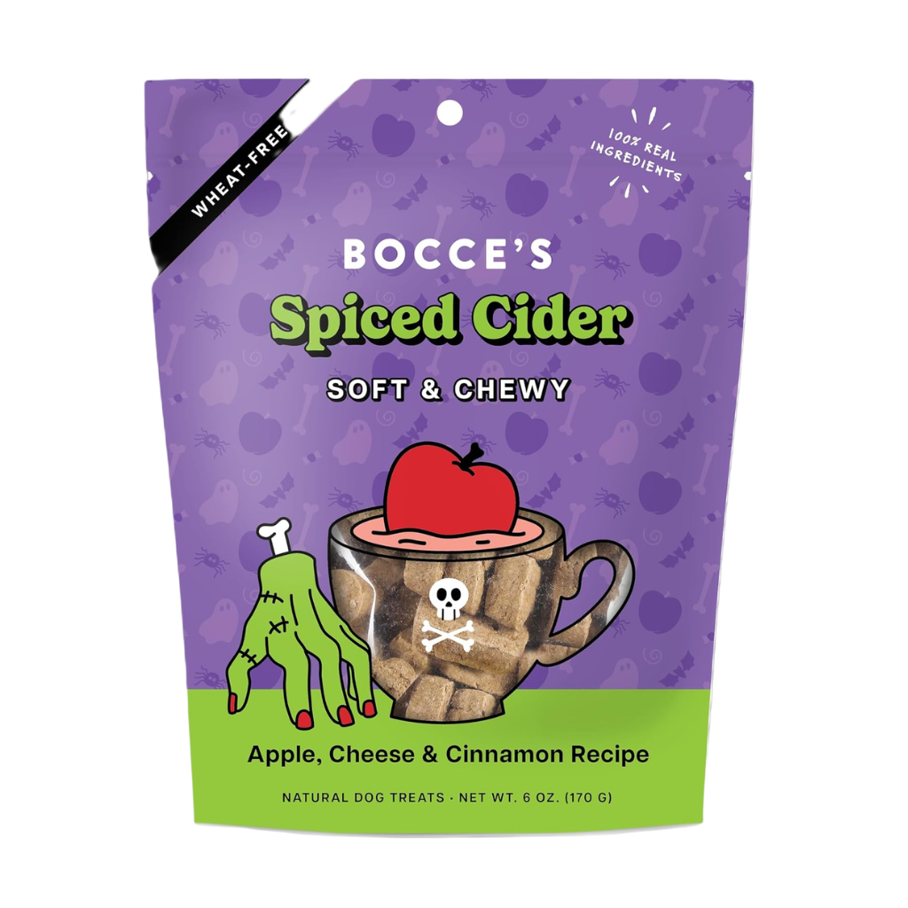 Bocce's Bakery Spice Cider Soft & Chewy Dog Treats, 6-oz