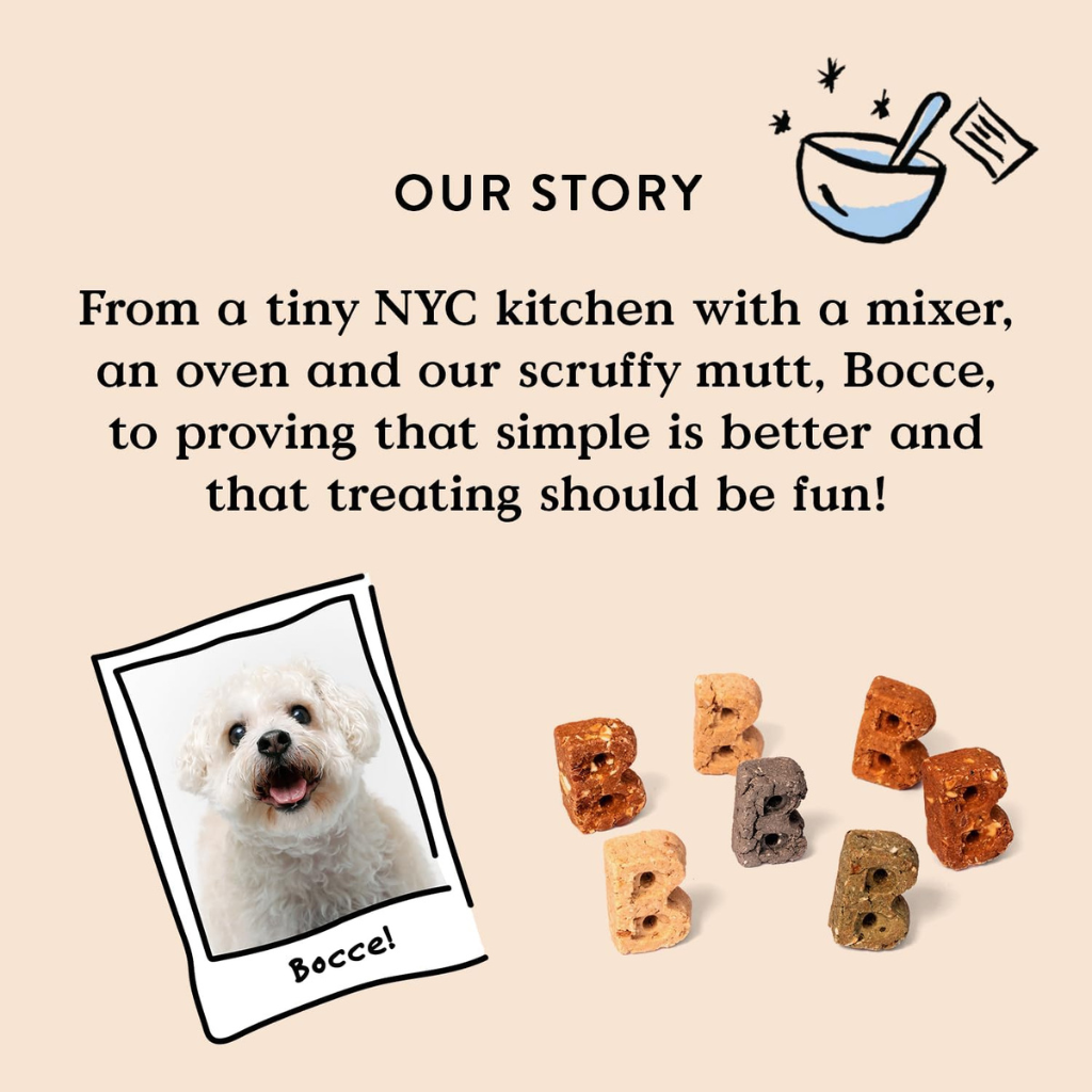 Bocce's Bakery Spice Cider Soft & Chewy Dog Treats, 6-oz
