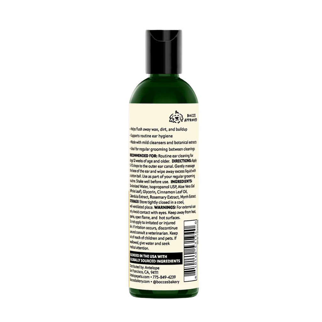 Bocce's Spa Ears All Right Ear Cleanser for Dogs (4 oz)