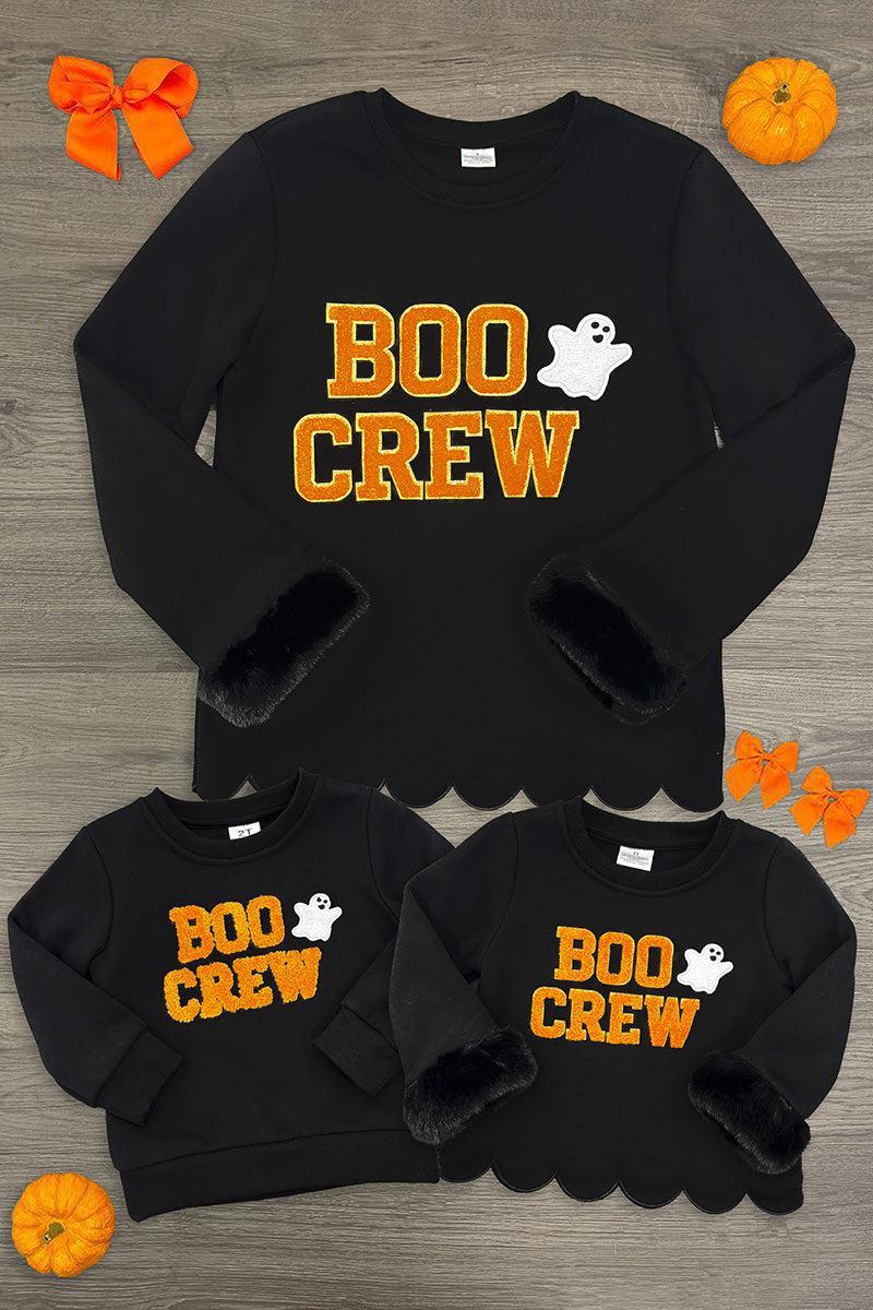 Mom & Kid - "Boo Crew" Pullover