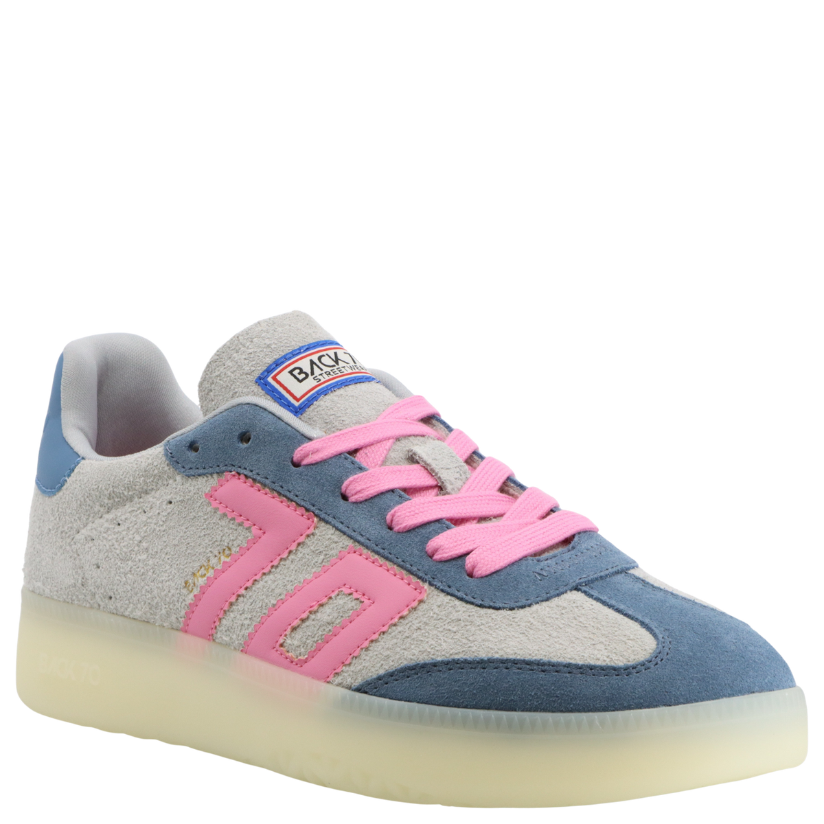 BOSTON LS in GREY JEANS PINK Sneakers