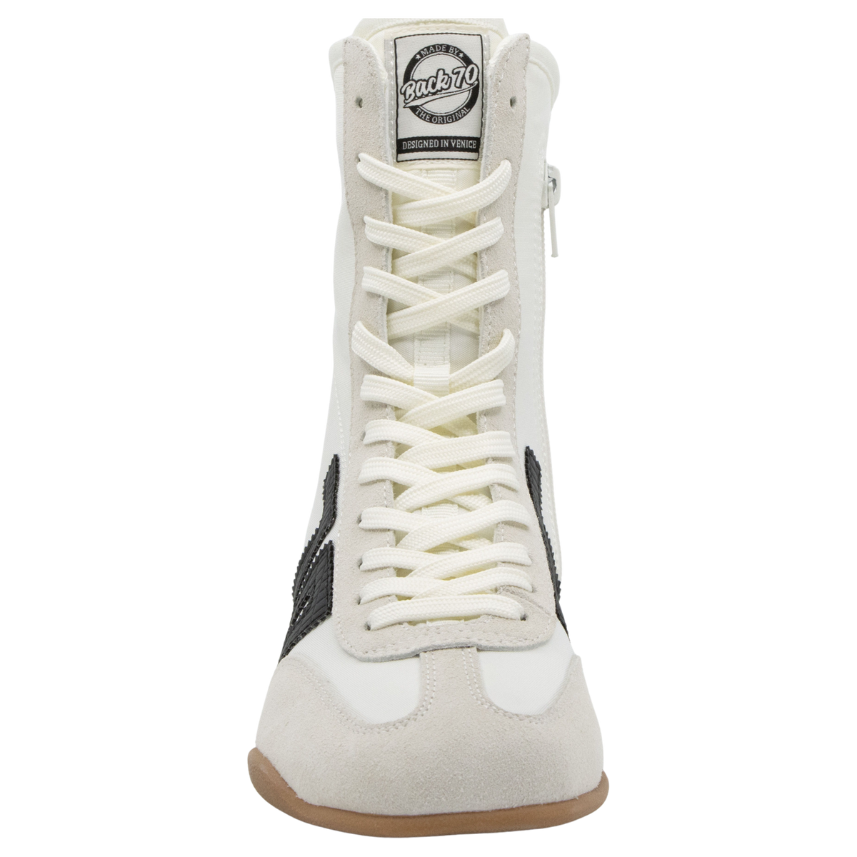 BOXEUR H in WHITE Sneaker Boots