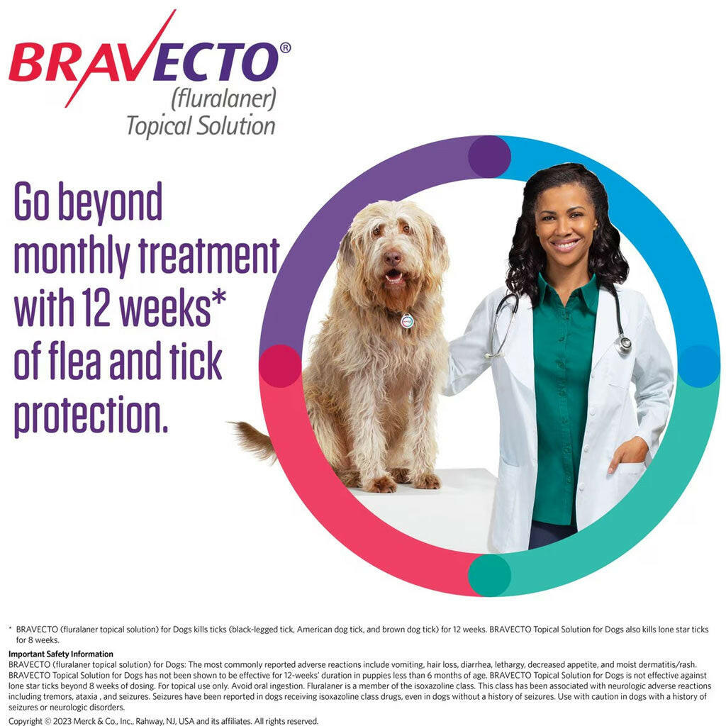 Bravecto Topical Solution for Extra-Small Dogs 4.4-9.9 lbs