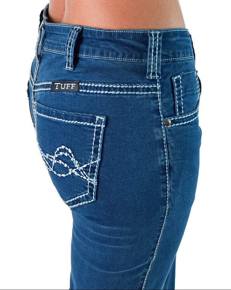 Breathe Edgy Medium Bootcut Jeans by Cowgirl Tuff