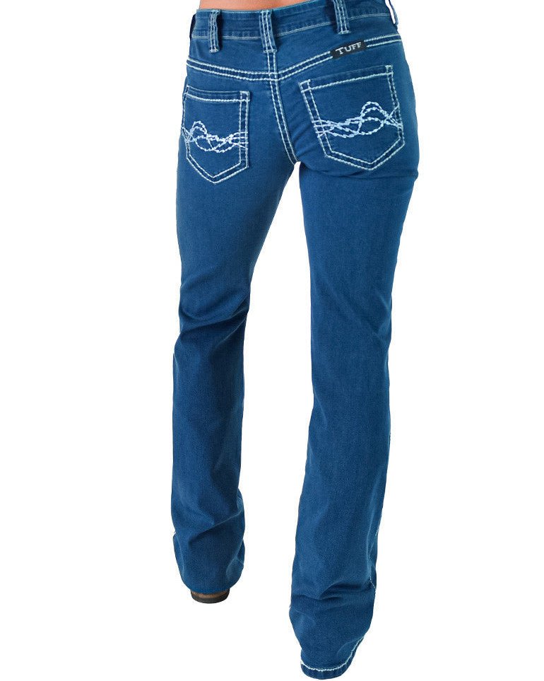 Breathe Edgy Medium Bootcut Jeans by Cowgirl Tuff