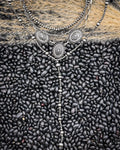 Briarwick Four Strand Concho Lariat Fashion Necklace Set