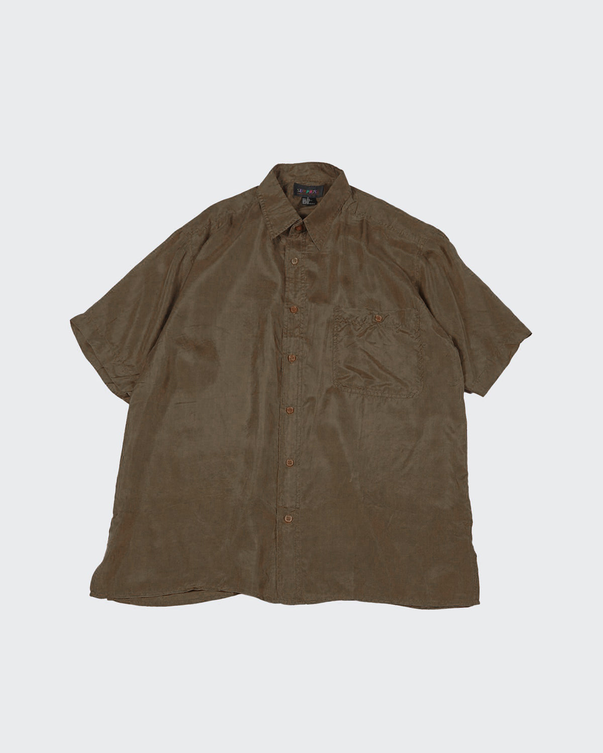 Silk Shirt Short Sleeve / Basic