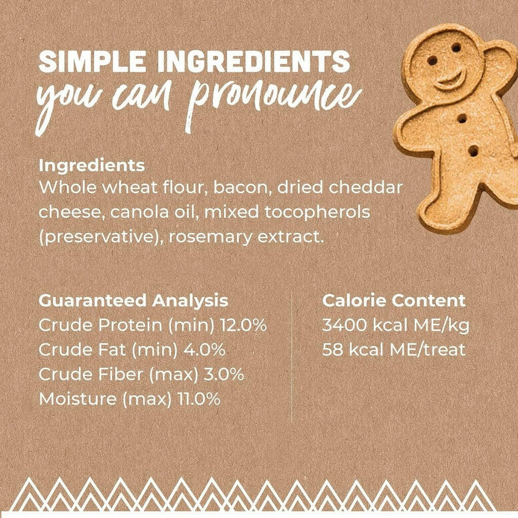 Buddy Biscuits Oven Baked Crunchy Bacon & Cheese Dog Treats
