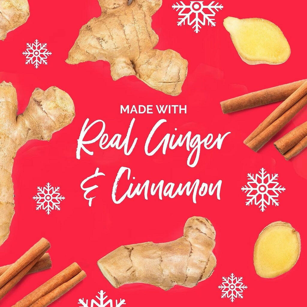 Buddy Biscuits Oven Baked Crunchy Holiday Gingerbread Dog Treats (16 oz)